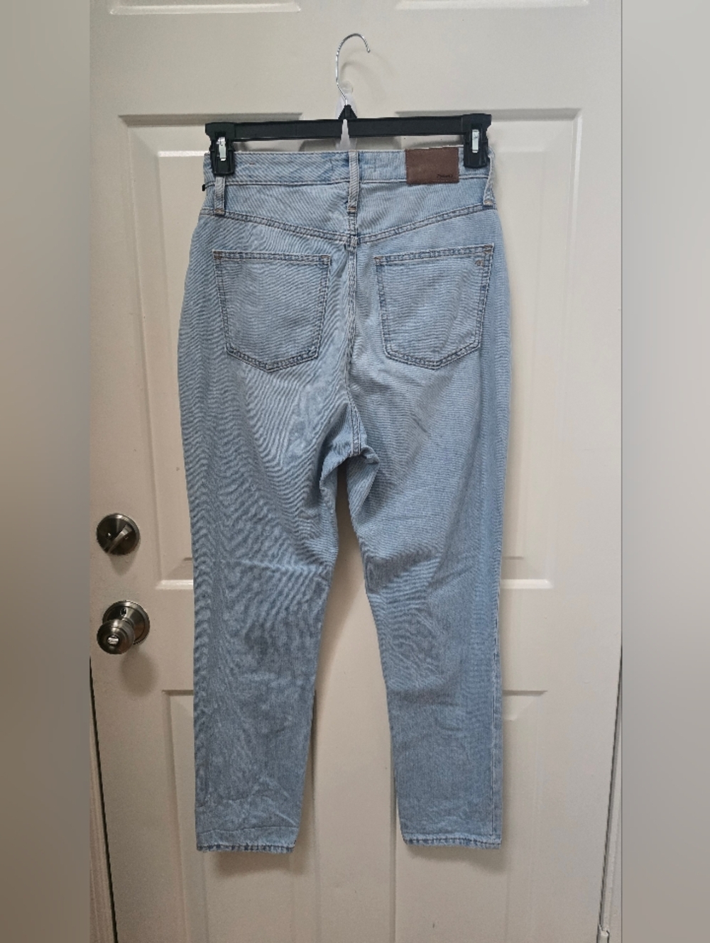 Madewell Light Blue Straight-Leg Women's Jeans - Picture 8 of 14